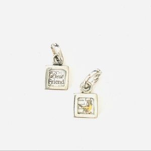 Best Friend Pick Up Sticks Reversible Charm